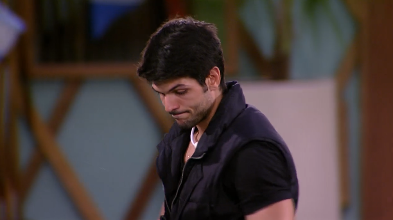 Lucas no BBB18 (Foto: Reprodução)