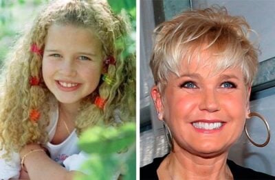 Deby e Xuxa. Foto - reprodução.