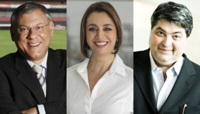 Milton Neves, Cátia Fonseca e Datena estreiam novos programas na Band
(Foto: Divulgação/Band/Montagem)