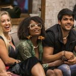 Jéssica, Nayara e Lucas no BBB18
(Foto: Globo/Paulo Belote)