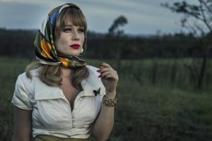 Adalgisa (Mariana Ximenes)  na minissérie Se Eu Fechar os Olhos Agora
(Foto: Mauricio Fidalgo/Globo)