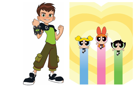 Novas versões de Ben 10 e As Meninas Superpoderosas (Foto: Divulgação)