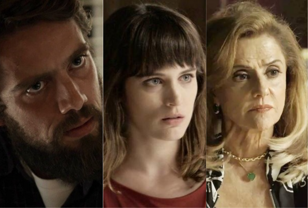 Renato e Sophia são os grandes vilões de O Outro Lado do Paraíso (Foto montagem: TV Foco)