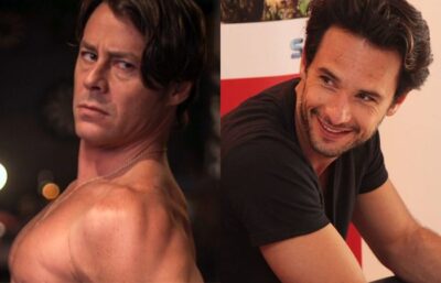Theo Becker e Rodrigo Santoro eram as opções até aqui (Foto: Montagem/Divulgação)