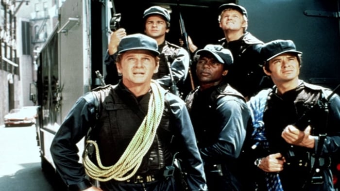 Série S.W.A.T, de 1975, foi sucesso na Globo. (Foto: Reprodução)
