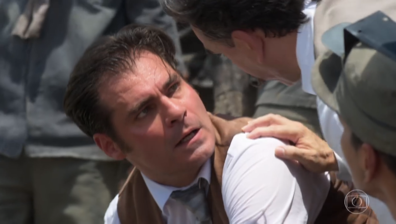 Darcy (Thiago Lacerda) em cena de Orgulho e Paixão (Foto: Reprodução/Globo)