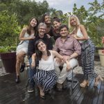 Cao Hamburger com o diretor e as protagonistas de Malhação: Viva a Diferença
(Foto: Globo/Mauricio Fidalgo)