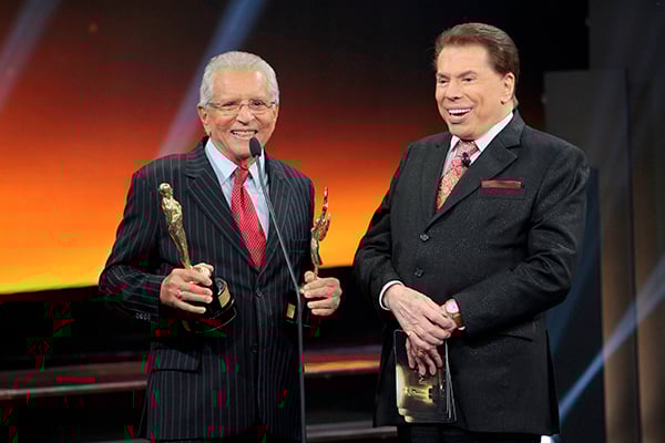 Carlos Alberto no Troféu Imprensa (Crédito: Lourival Ribeiro/SBT)