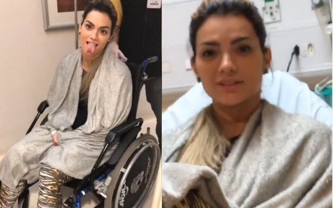 Kelly Key no hospital (Foto: Reprodução/Instagram)