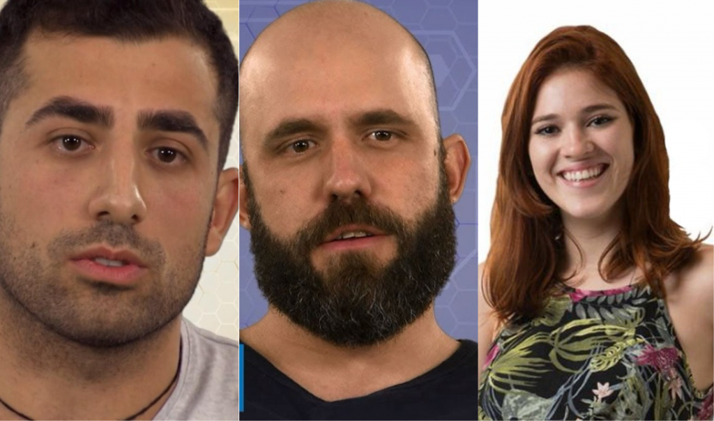 Kaysar, Caruso e Família Lima estão no paredão no BBB18