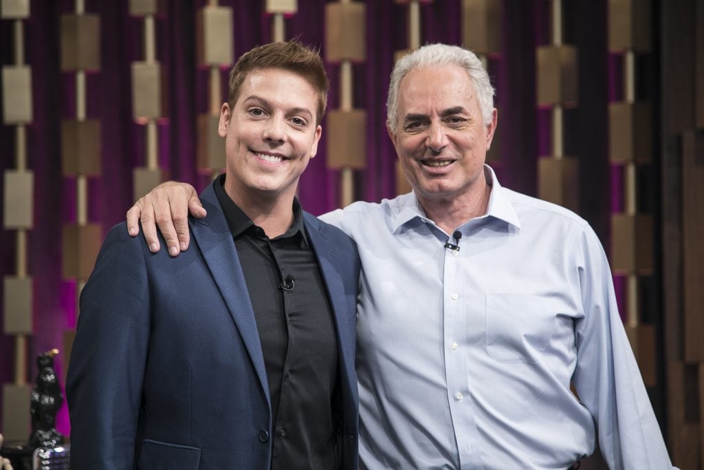 William Waack deu primeira entrevista em um programa de TV após demissão da Globo (Foto Edu Ribeiro/RecordTV)