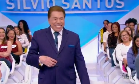 O apresentador e dono do SBT, Silvio Santos. (Foto: Reprodução)