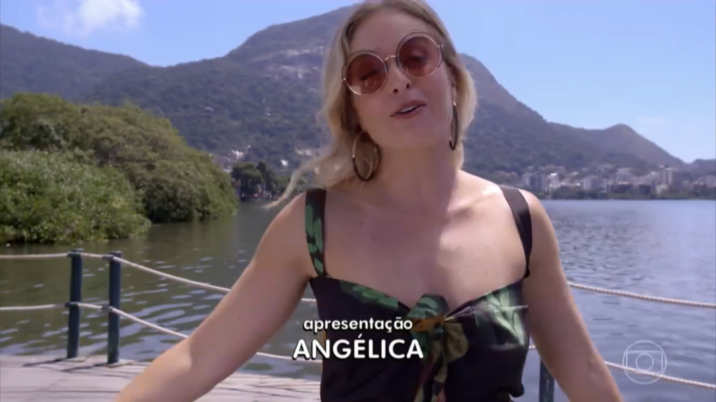 A apresentadora Angélica vai se despedir do programa Estrelas, que será extinto pela TV Globo em abril. (Foto: Reprodução/TV Globo)