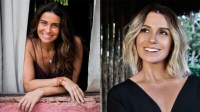 Giovanna Antonelli com Luzia e Ariella nas duas fases de Segundo Sol
(Foto: João Miguel Júnior/Globo/Fernando Torquatto)