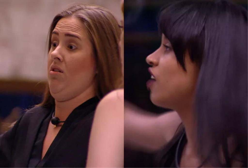 Gleici e Patricia brigaram feio no BBB18