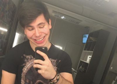 Filho de Geraldo Luís (Foto: Reprodução)