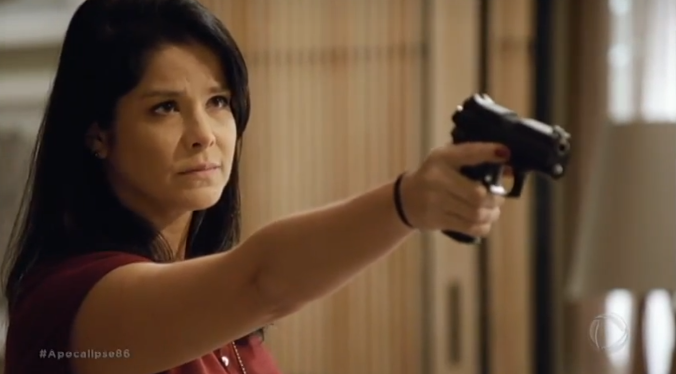 Novela é Apocalipse surpreendida (Foto: Reprodução)
