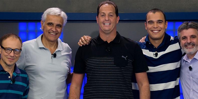 Alguns integrantes do Fox Sports Radio, o terror do canal do Grupo Globo (Foto: Divulgação)
