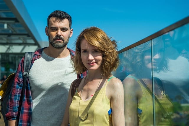Gabriela (Camila Morgado) e Rafael (Carmo Dalla Vecchia) em Malhação: Vidas Brasileiras (Foto: Globo/Raquel Cunha)