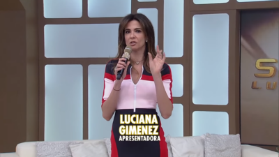 A apresentadora Luciana Gimenez. (Foto: Reprodução/RedeTV)