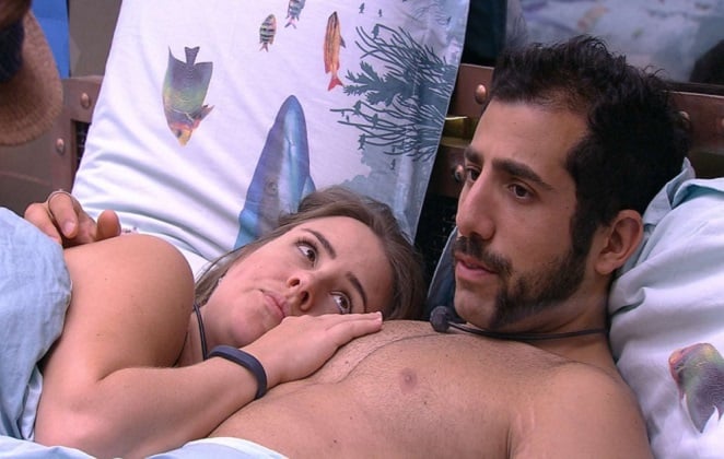 Kaysar e Patrícia (Foto: Divulgação/TV Globo/BBB)