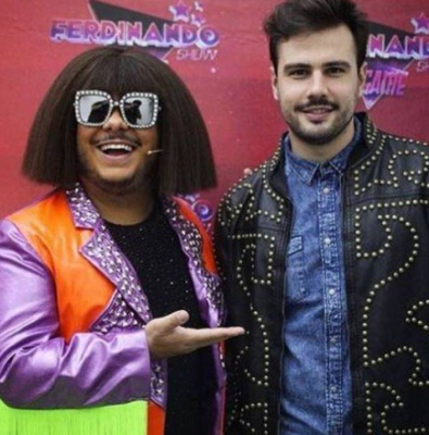 Marcus Majella e o namorado (Foto: Reprodução/Instagram)