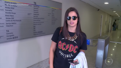 A jornalista Mari Palma. (Foto: Reprodução)
