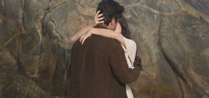 Vicente (Bruno Ferrari) e Maria Vitória (Vitória Strada) em Tempo de Amar (Foto: Reprodução / AGNews)