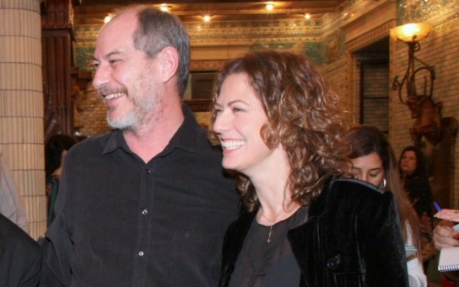 Patricia Pillar e Ciro Gomes (Foto: Reprodução)