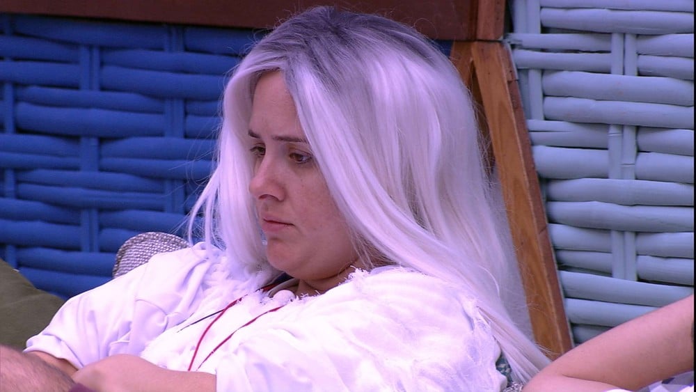 Patrícia teme ser a vilã do BBB18 (Foto: Reprodução)