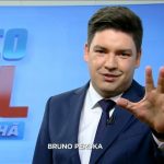Bruno Peruka deve perder telejornais na Record para outro apresentador. (Foto: Reprodução)