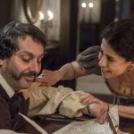 Alexandre Nero e Fernanda Torres em cena de Filhos da Pátria. (Foto: Divulgação/TV Globo/Estevam Avellar)