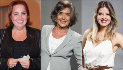 Claudia Jimenez, Betty Faria e Mariana Santos estarão em Os Infratores, série do Fantástico. (Foto: Montagem/Divulgação)