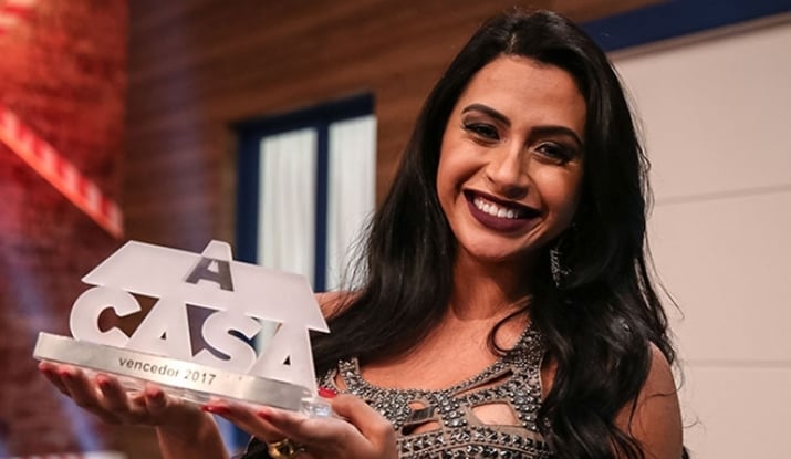 Thaís Guerra foi a grande vencedora da primeira temporada de A Casa, da Record. (Foto: Divulgação)