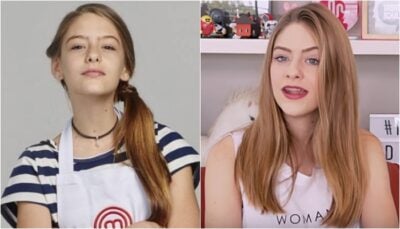 Valentina Schulz participou do MasterChef Júnior. (Foto: Montagem/Divulgação)