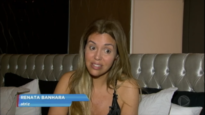 A atriz Renata Banhara. (Foto: Reprodução)