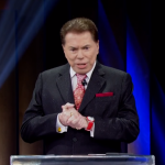 O apresentador Silvio Santos. (Foto: Reprodução/SBT)