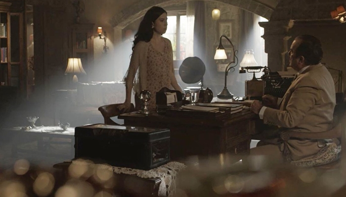 Tereza (Olivia Torres) revela golpe a José Augusto (Tony Ramos)  (Foto: Divulgação/Globo)