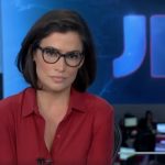 Renata Vasconcellos no JN.