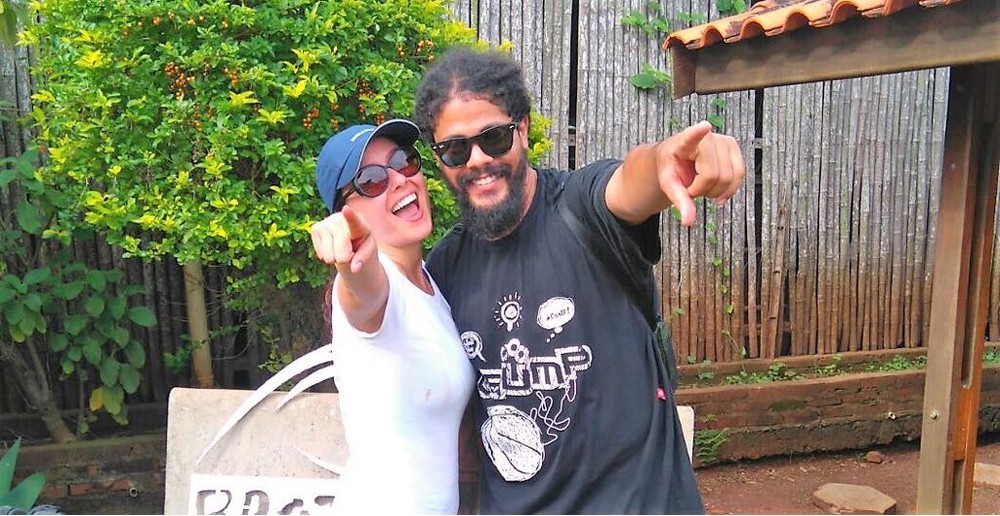 Viegas e a namorada (Foto: Arquivo Pessoal)