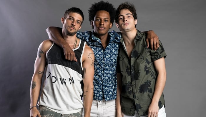 Chay Suede, Danilo Ferreira e Danilo Mesquita estarão em Segundo Sol (Foto: Globo/João Miguel Júnior)