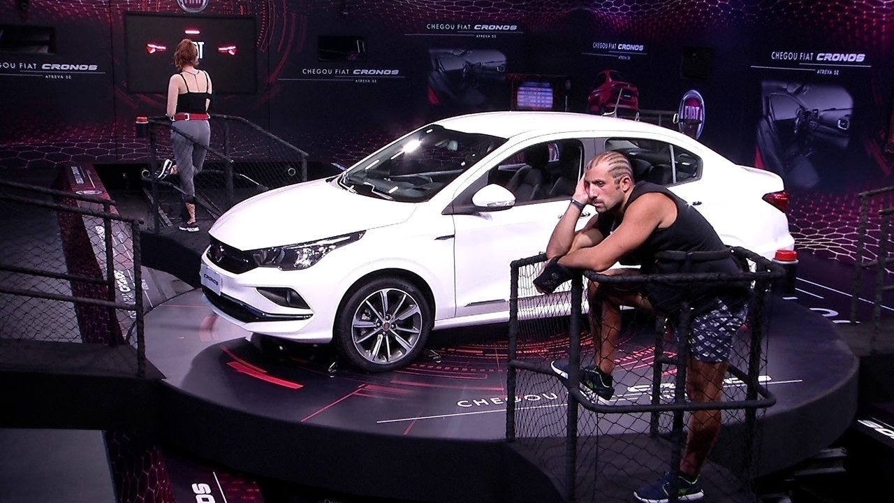 Ana Clara e Kaysar (Foto: TV Globo)