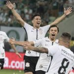 Jogadores do Corinthians comemoram título de campeão paulista de 2018
(Foto: Daniel Augusto Jr./Ag. Corinthians)