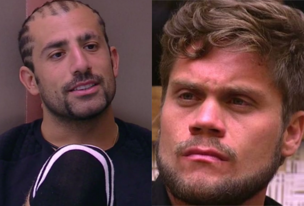 Kaysar e Breno estão no paredão do BBB18