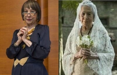 Fernanda Montenegro em dois papéis (Foto: Reprodução)