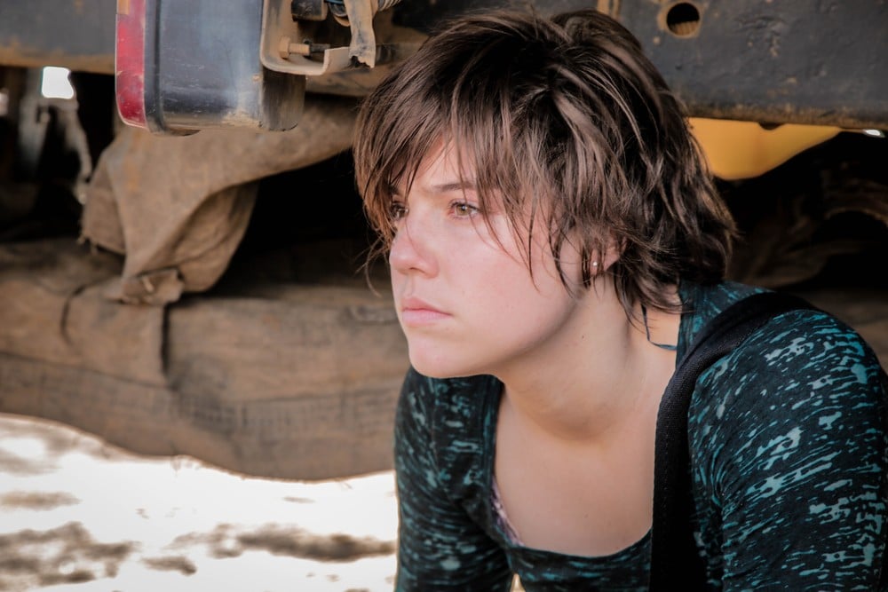 A atriz Alice Wegmann de cabelos curtos (Foto: Estevam Avellar/Globo)