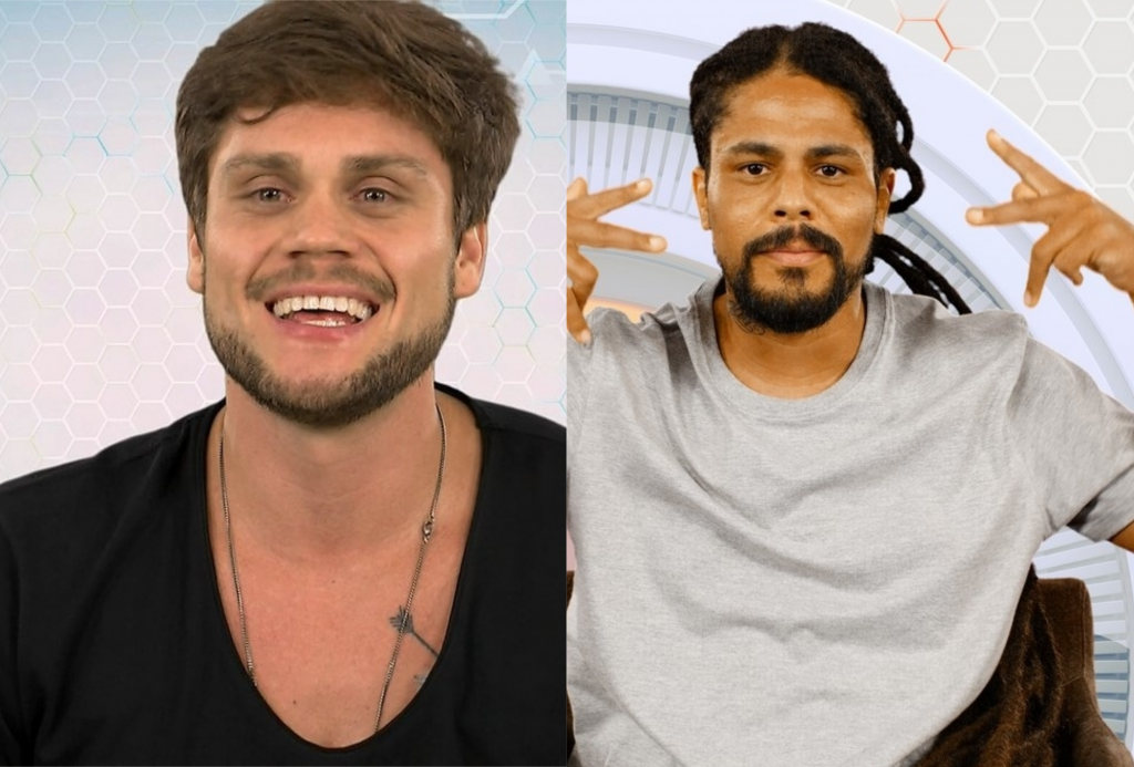 Breno e Viegas estão no paredão do BBB18 (Foto montagem: TV Foco)
