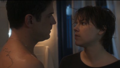 Nonato (Marco Pigossi) e Maria (Alice Wegmann) em cena de Onde Nascem os Fortes
(Foto: Reprodução/Globo)