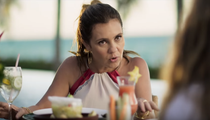 Adriana Esteves (Laureta) em cena de Segundo Sol; atriz será a grande vilã (Foto: Reprodução/Globo)