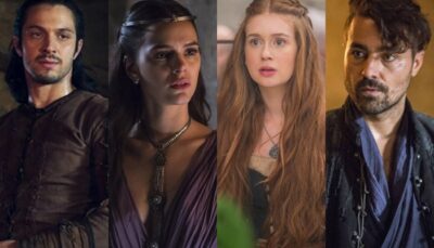 Elenco da novela Deus Salve o Rei. (Foto: Reprodução/Motagem/TV Foco)